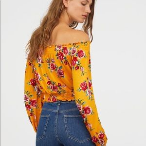 SOLD❗️🌻 Bohemian floral crop top